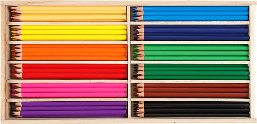 Crayons de couleur mine 3mm ultra-résistante assortiment 144pcs - 2