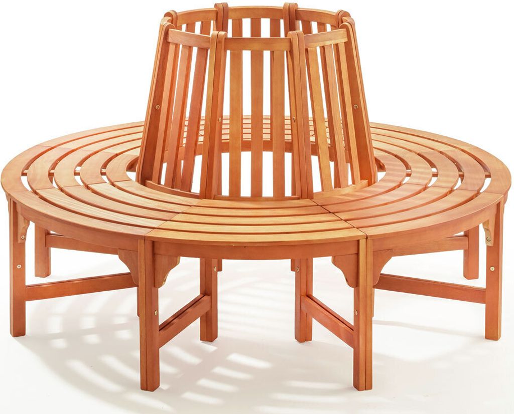 Baumbank, Rundbank 160 / 59 cm (komplett)