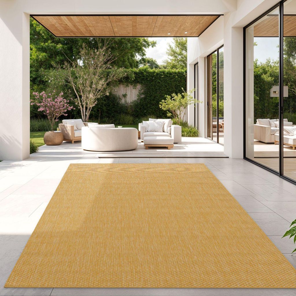 TT Home Teppich Für Outdoor Wetterfest Küchenteppich Balkon Produktbild 