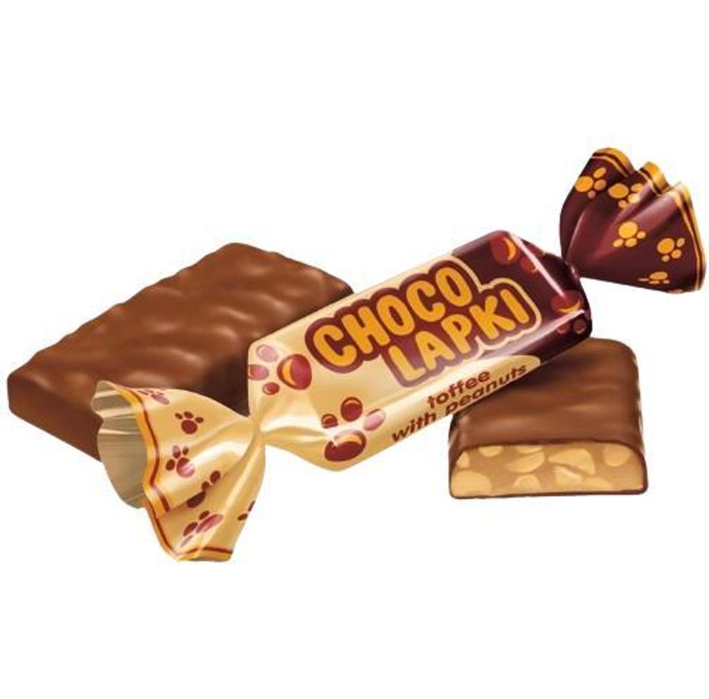 ROSHEN “Chocolapki” Konfekt mit Erdnüssen – 500 g Produktbild 