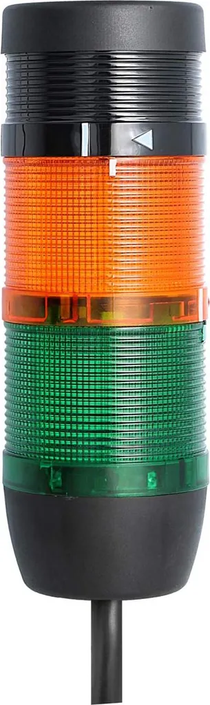 Torretta Luminosa LED STEX24 24V Verde Gialla con Buzzer 90dB