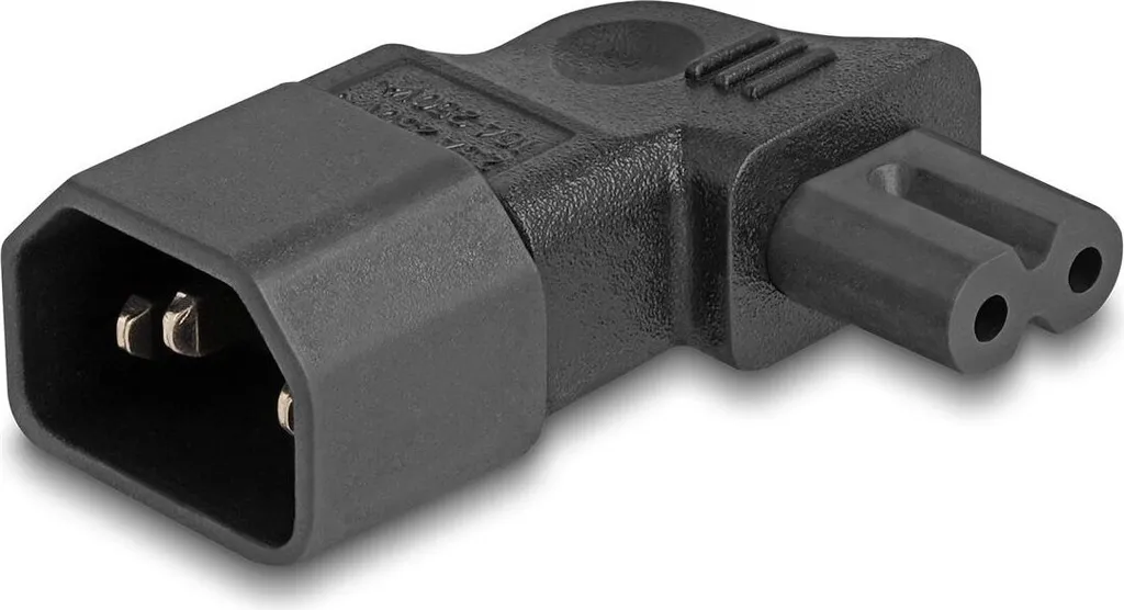 Adattatore Rete Delock 80473: da Spina C14 a Presa C7 - 250V