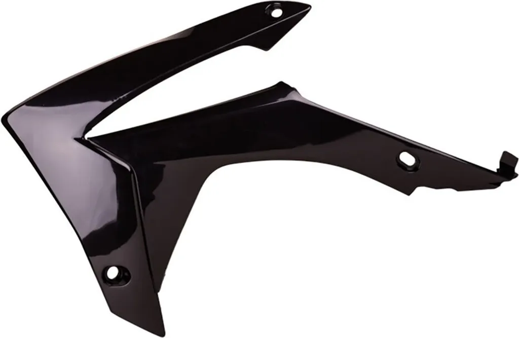 Ouïes de Radiateur Latérales Polisport pour Moto Cross CRF450R Noir