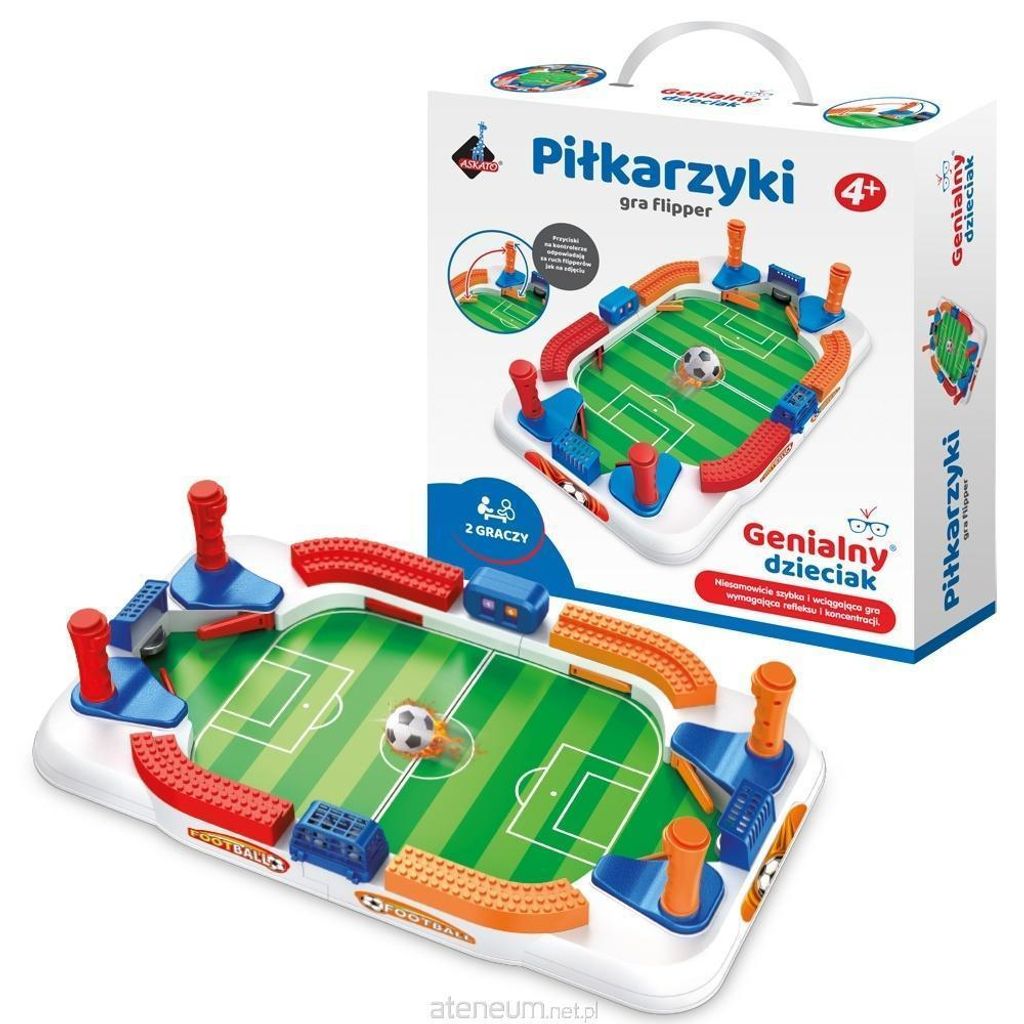 Gra zręcznościowa Piłkarzyki Flipper dla dwóch osób