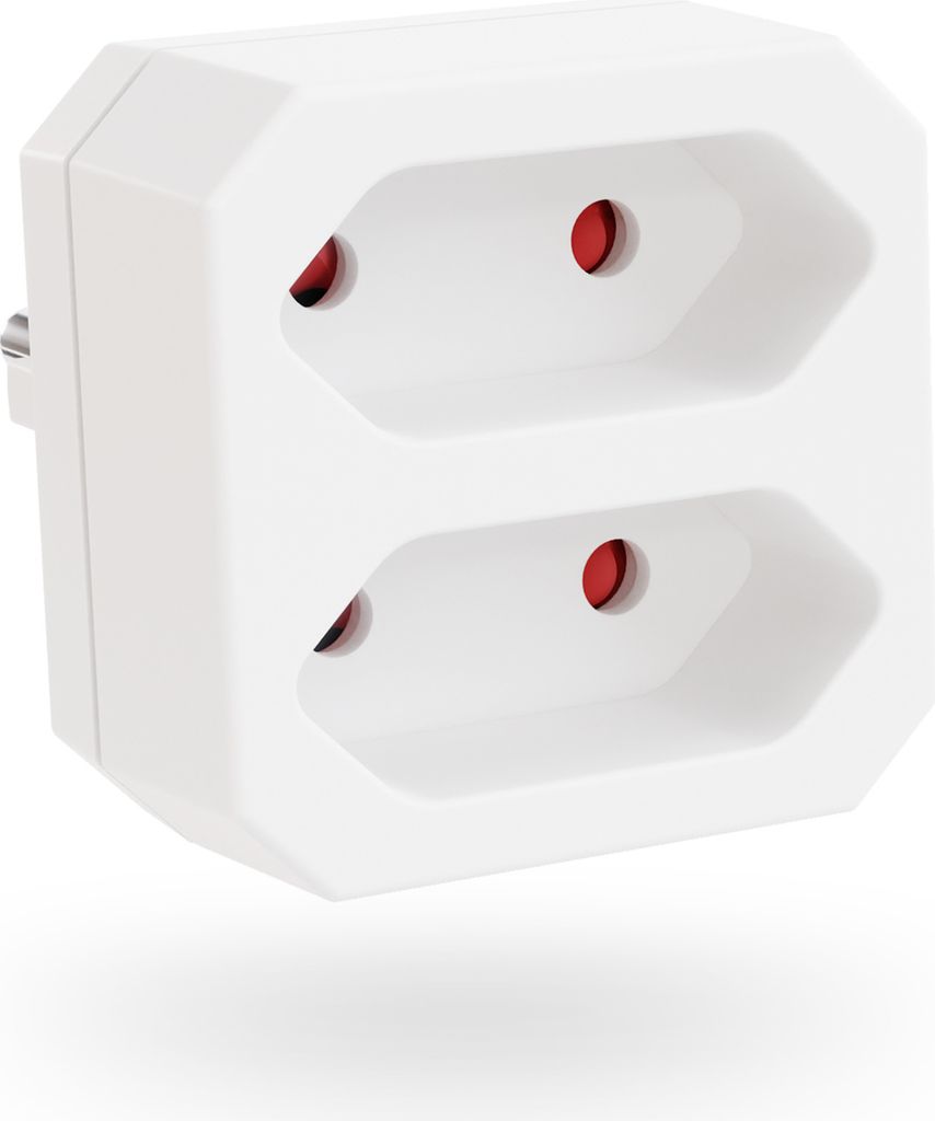 greate Doppelstecker für Steckdose 2fach bis max. 1100W - Produktbild 