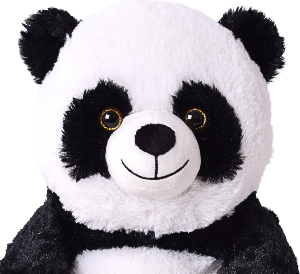 Panda Plüschtier Zum Selbstbasteln | 25 Cm Groß | Inkl. Füllung, T-Shirt & Zubehör | Perfekt Für Kinderpartys