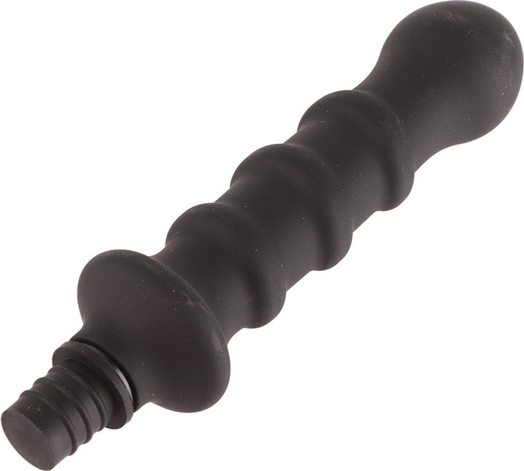 Deep Tissue Massager Attachment Percussion waschbar Silikon Muskel-Massagegerät Ersatz Kopf schwarz (0.59-0.63in)