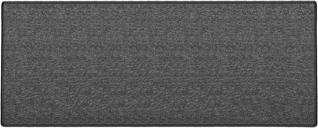 Grand tapis d'intérieur gris foncé 200x290 cm style moderne Londres