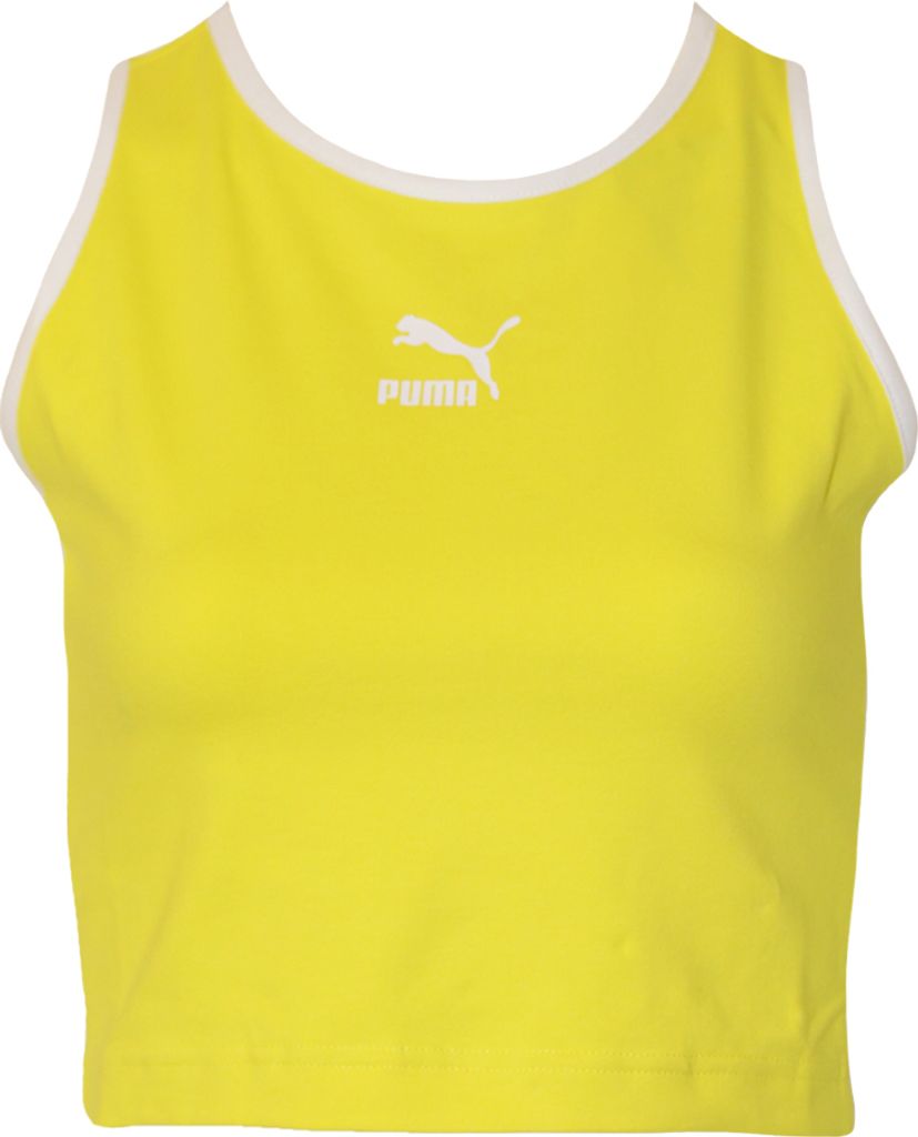 Puma - "Classics" Ärmelloses Oberteil kurz geschnitten für Damen 949 (L) (Schwarz)
