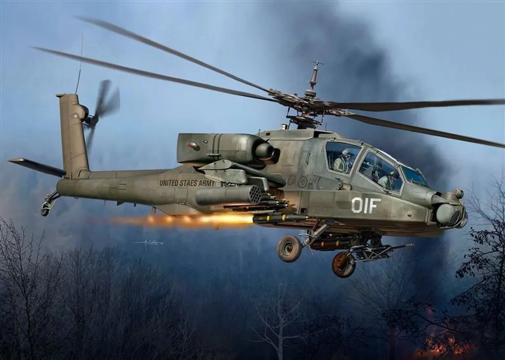 Hélicoptère AH-64A Apache robuste pour collectionneur exigeant sans défaut - 9