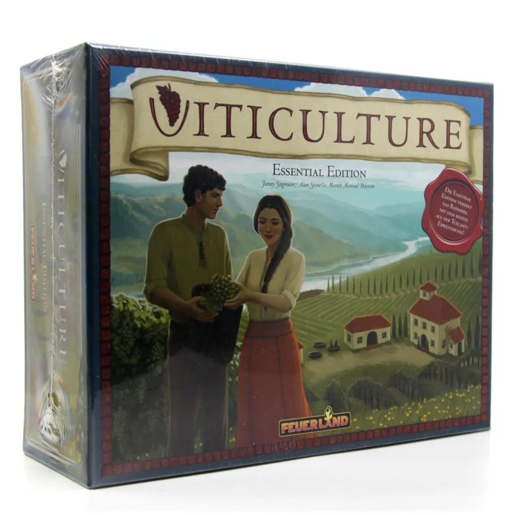 Jeu de Société Viticulture Essential Edition Version Allemande Stratégie - 7