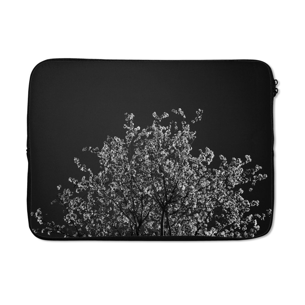 MuchoWow Laptop Hülle 13 Zoll Blumen - Baum - Zweige Laptoptasche - Laptophülle - Sleeve - Rundumschutz