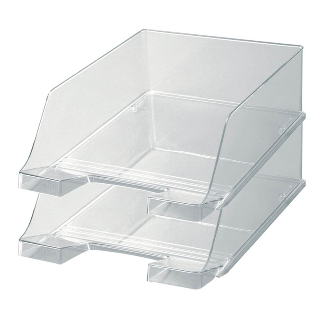 Bac à courrier XXL C4 empilable transparent 255x348x105 Image du produit 