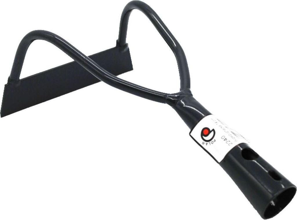Polar Bügelzughacke 14 cm Gartenhacke Neues Modell , Gerätestiel:ohne Stiel