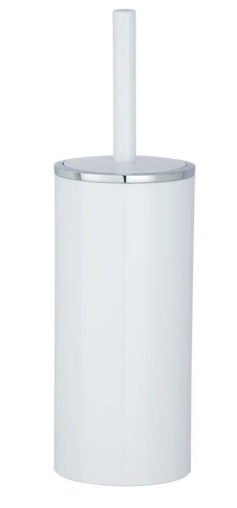 Esclusivo Set WC WENKO Inca Bianco: Dettagli Cromo per Bagni d'Elite