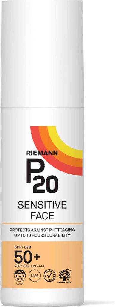 P20 Sonnenschutz Sensible Gesicht SPF 50+ Creme 50g Produktbild 