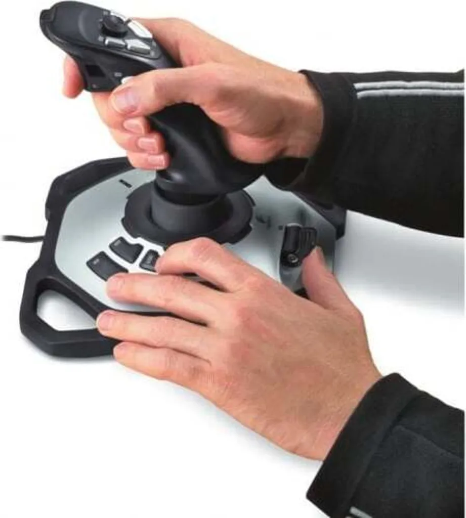 Joystick Logitech Extreme 3D Pro 12 boutons programmables et gaz - 16