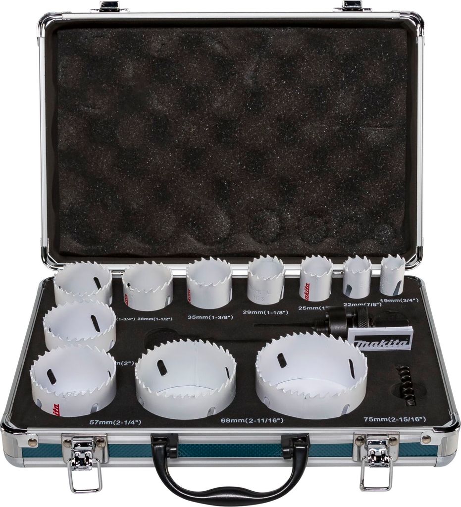 Makita D-47298 BIM Lochsägen-Set 14tlg Produktbild 