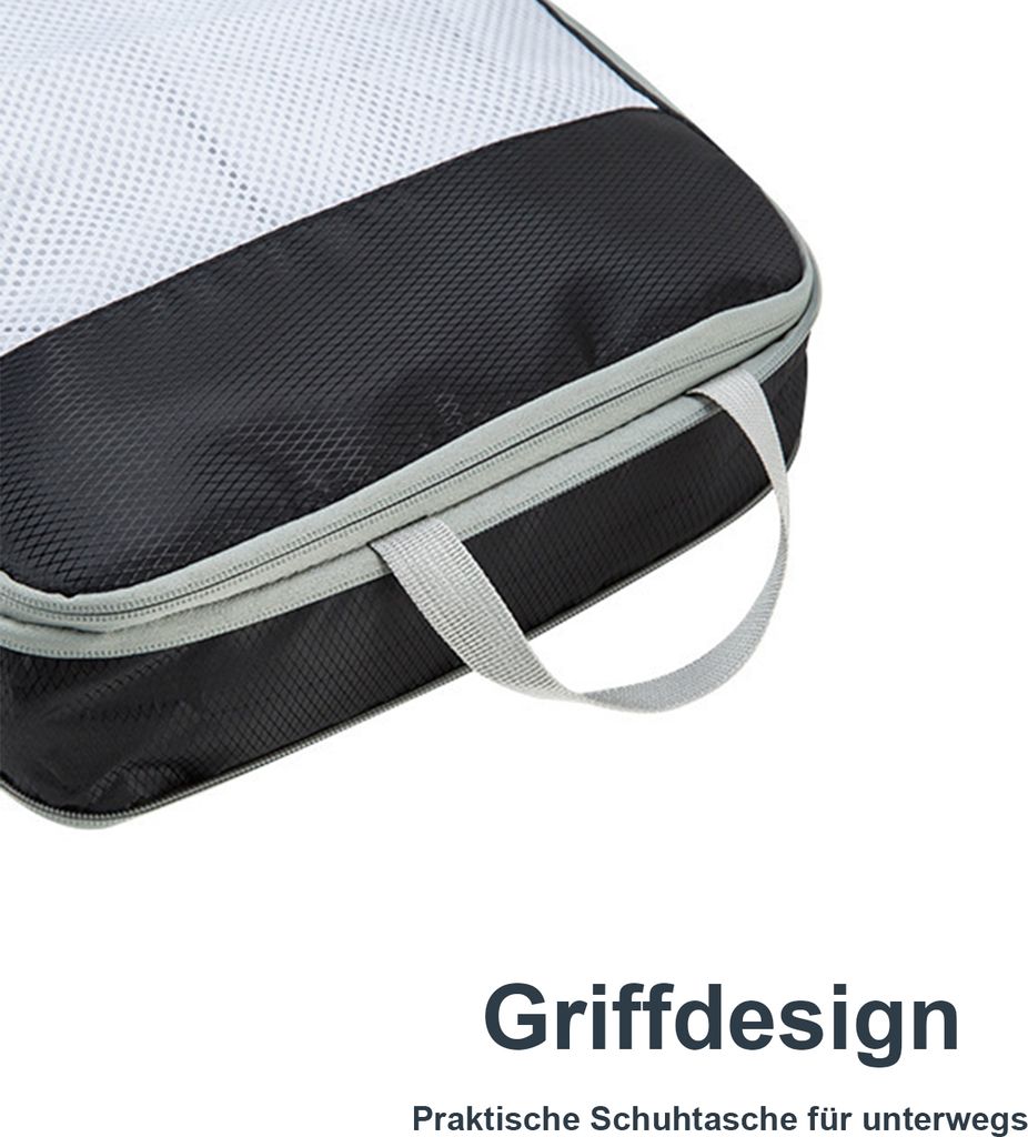 OKWISH 4 Stück Packing Cubes Kleidertaschen Koffer Produktbild 9