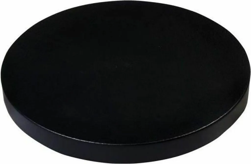 Plateau roulant pour plantes et pots de fleurs Noir Nature de 29,2 x 4 cm