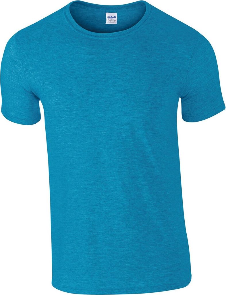Gildan Herren SoftStyle Ringspun T-Shirt PC3385 (S) (Himmelblau)