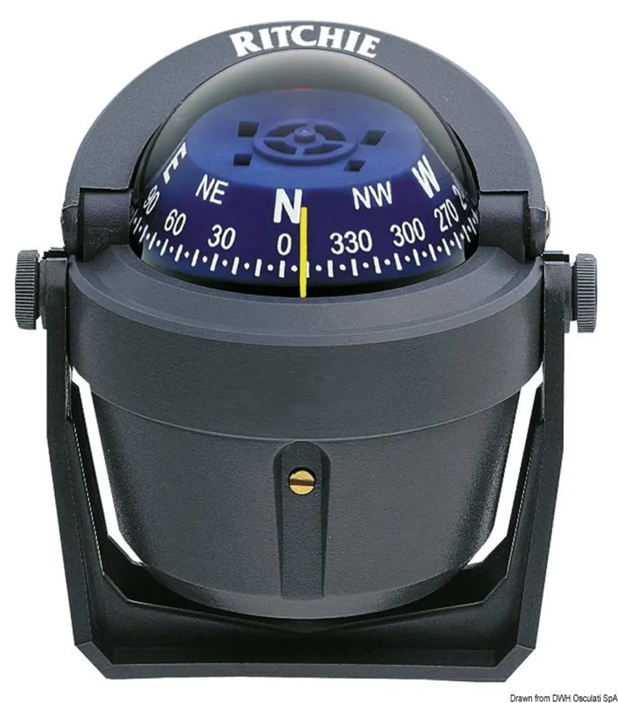 Compas Ritchie Explorer 2"3/4 avec montage étrier et cadran stable