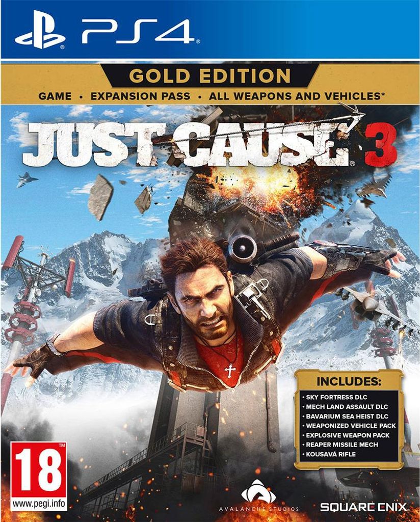 Sony Just Cause 3: Gold Edition, PlayStation 4, M (Reif) Produktbild 