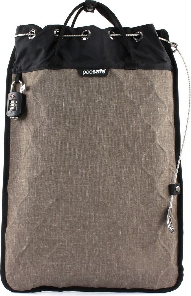 pacsafe sacco a zaino Travelsafe 12L GII Portable Safe Sand Immagine del prodotto 