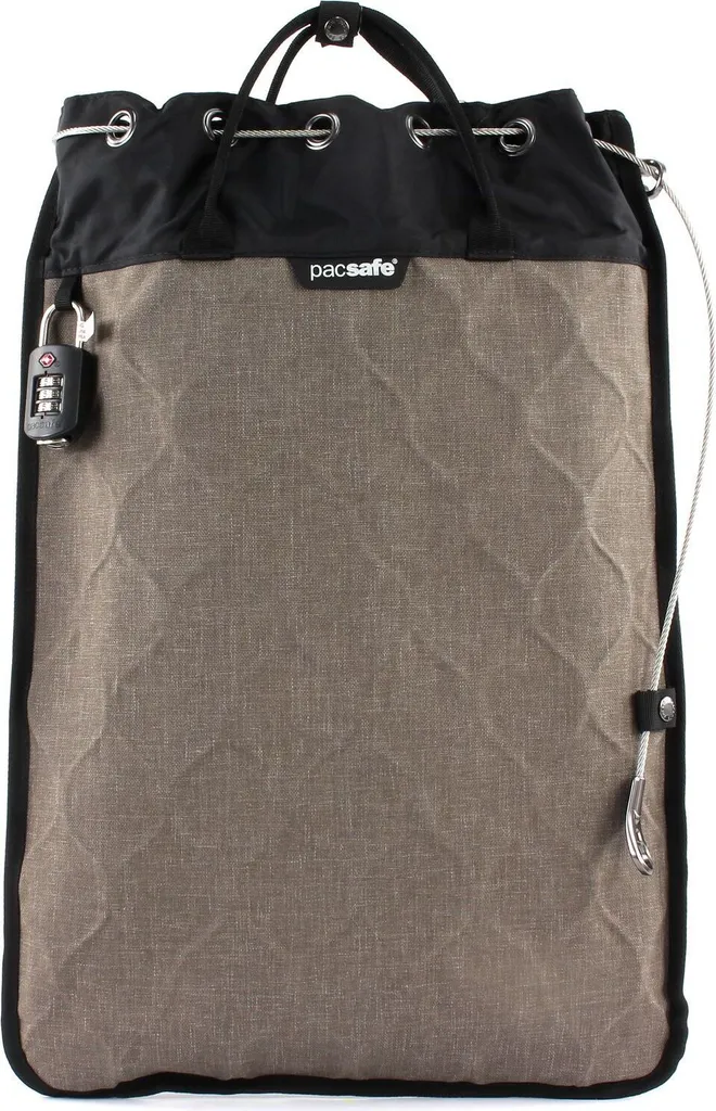 Cassaforte da Viaggio Pacsafe Travelsafe 12L GII Marrone - Antitaglio TSA