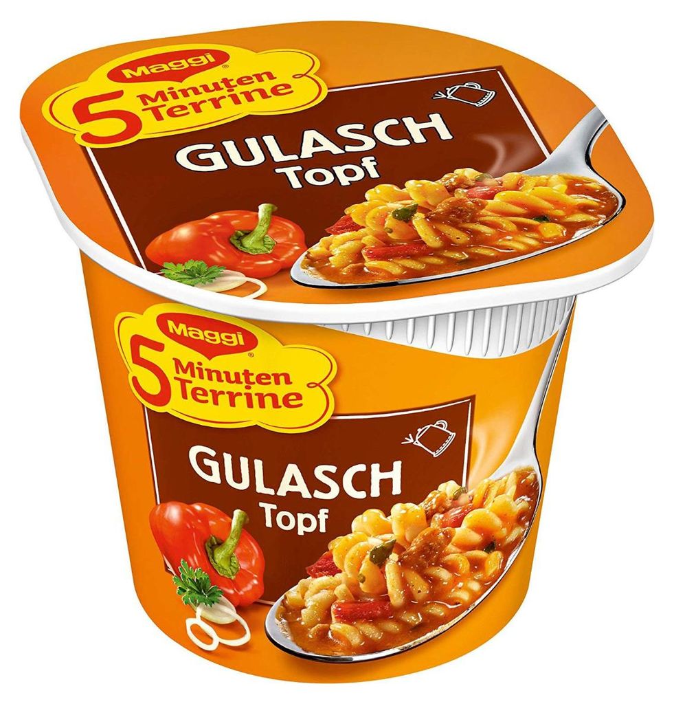Maggi 5 Minuten Terrine Gulaschtopf nach ungarischer Art Produktbild 