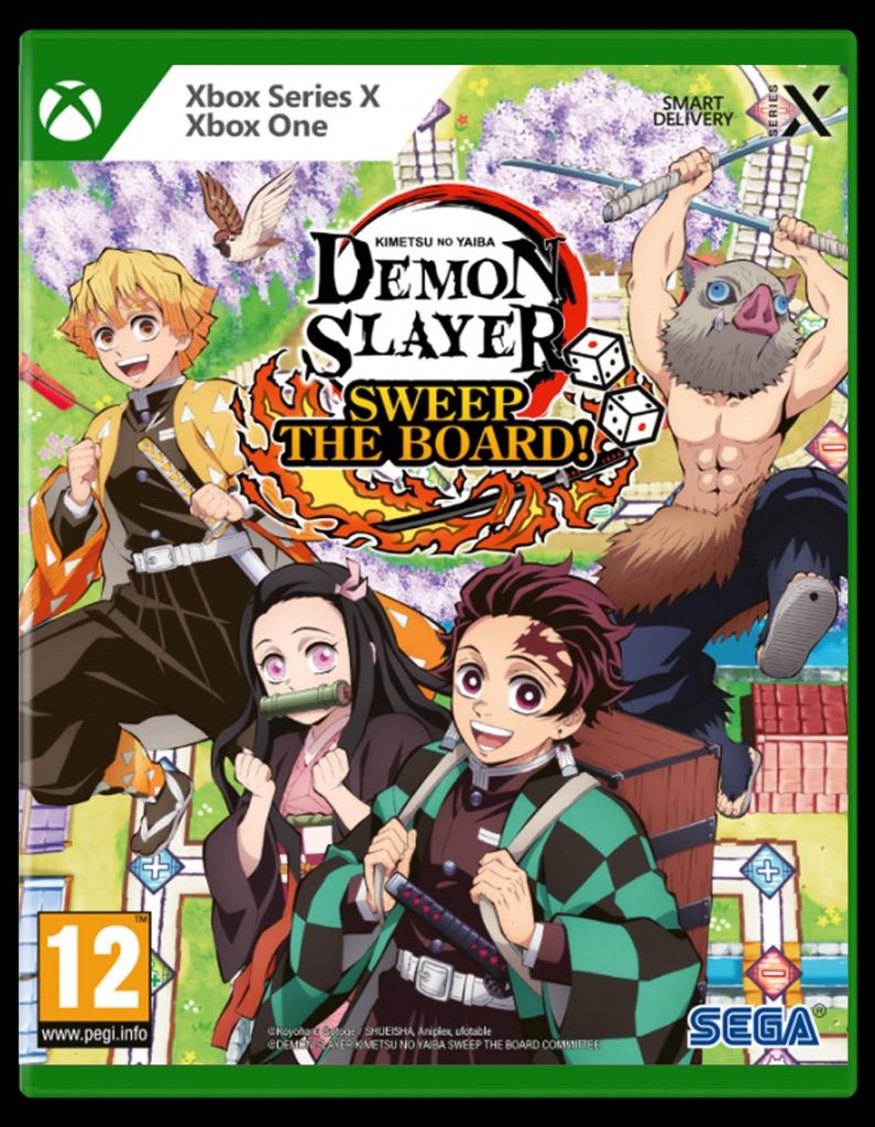 Xbox Games Xbox Series X Demon Slayer-kimetsu No Yaiba-sweep The Board! PAL PAL