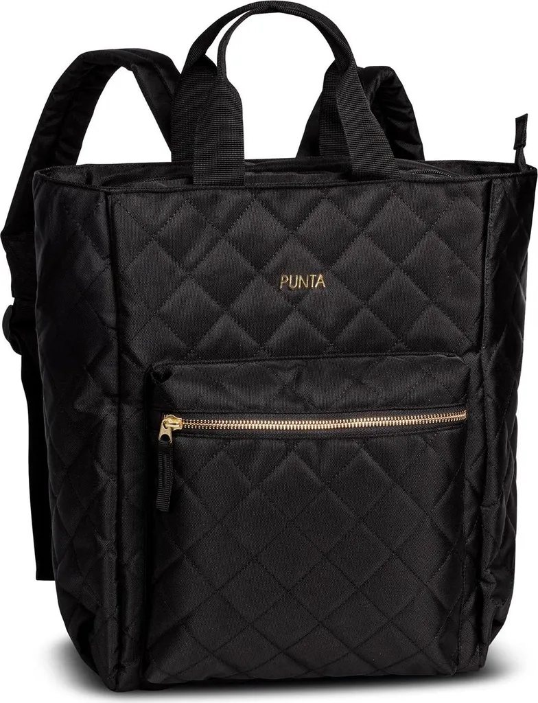 Sac à dos PUNTA Noir Classy Style - Finition Premium et Ergonomie