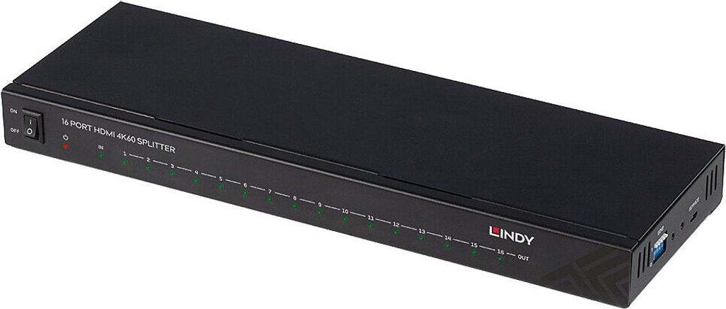 LINDY Splitter HDMI 16 Port HDMI 4K60