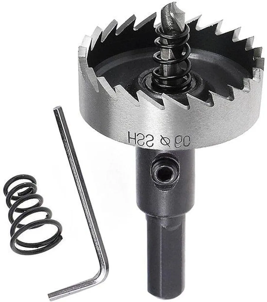 Foret de 60 mm pour percer l'inox et le fer avec précision extrême