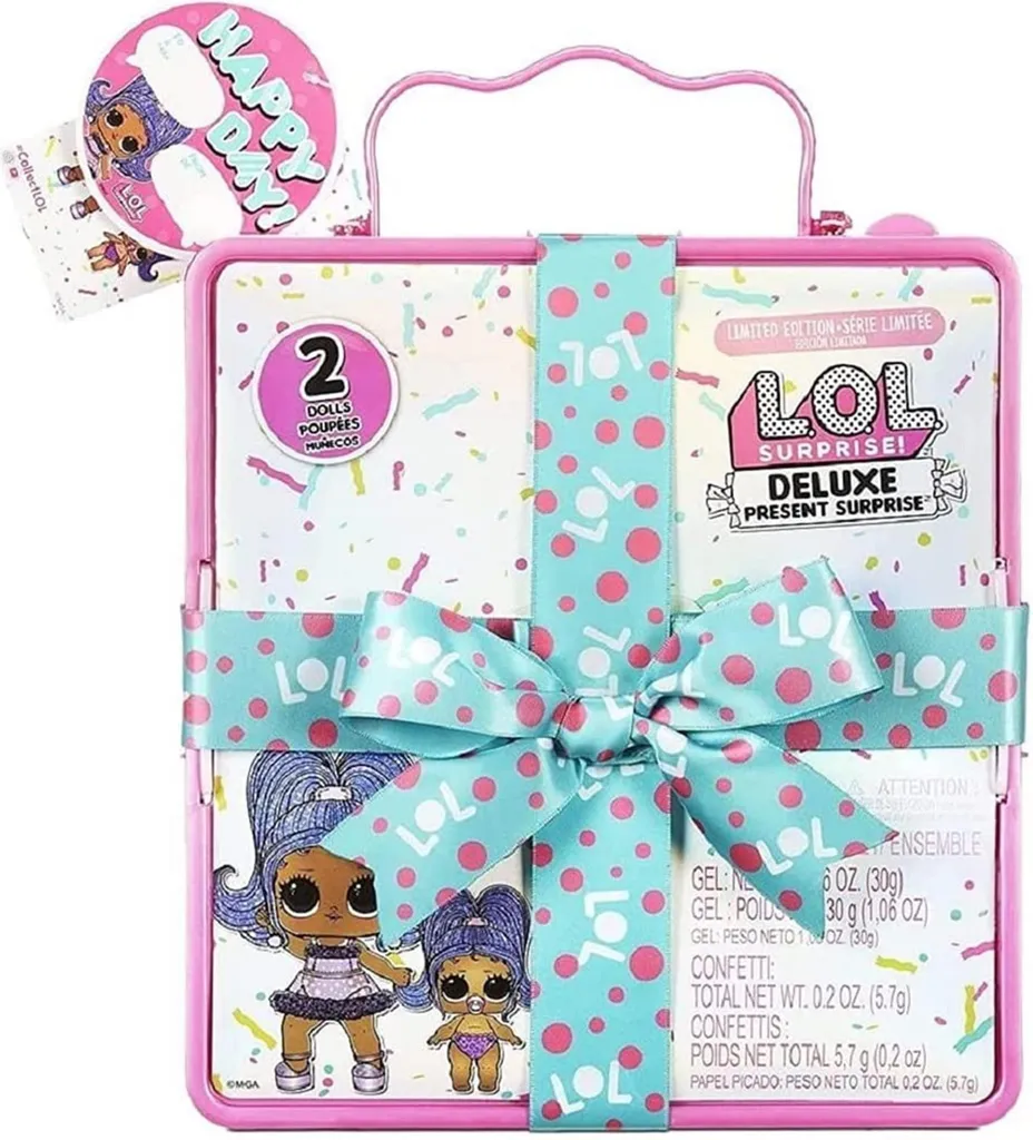 L.O.L. Surprise Deluxe Present Surprise avec Effet Effervescent - 10