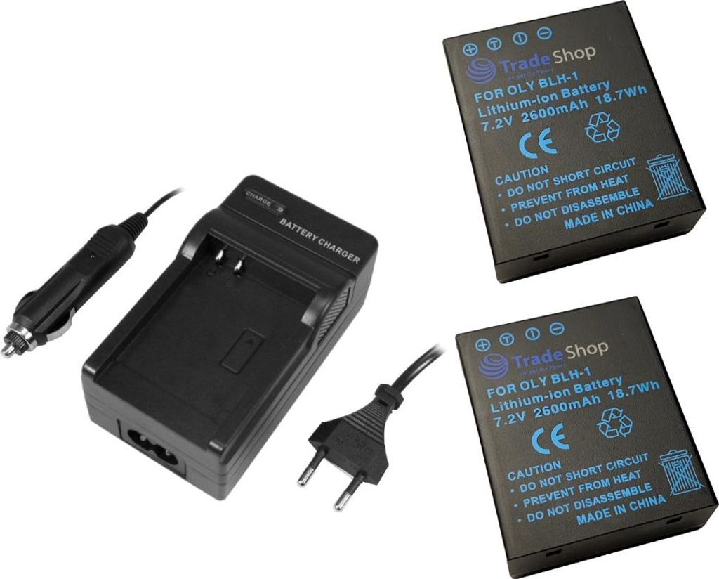 2x Hochleistungs Li-Ion Akku ersetzt Panasonic DMW-BLJ31 DMW-BLJ31E + Ladegerät Ladestation für Panasonic Lumix S1 S1R S1H DC-S1 DC-S1R DC-S1H