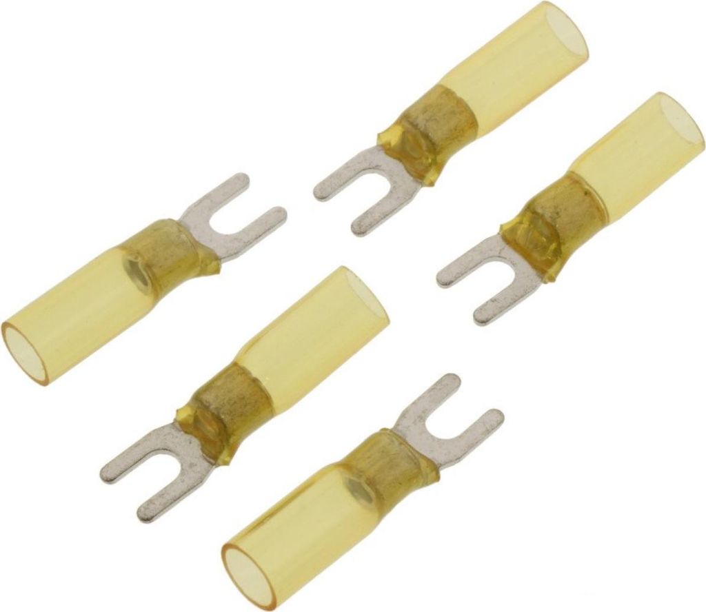 Gabel-Kabelschuh JMP 4,0-6,0mm M4 5 Stück