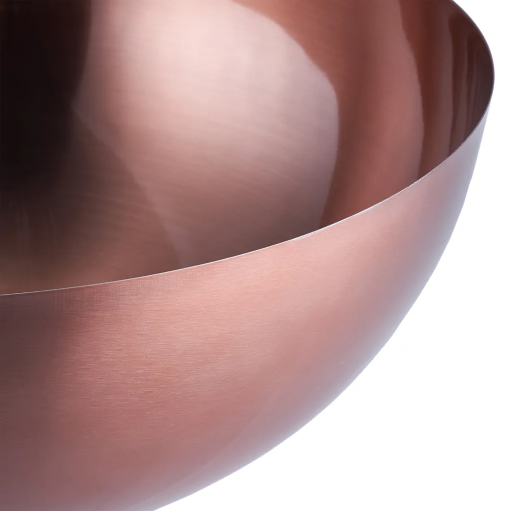 Pinkunn Set Di 12 Ciotole In Acciaio Inossidabile Per Insalate, Misure 24x8 Cm. Riutilizzabili, Impilabili, Con Bordo Arrotolato E Fondo Piatto. Ideali Per Cucina, Ristorante, Hotel.