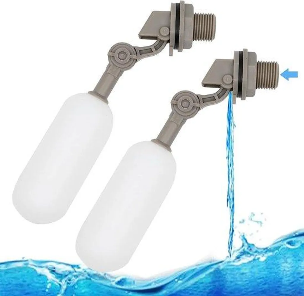 Filtre à eau pour abreuvoir et cuve 1/2 pouce à flotteur ajustable