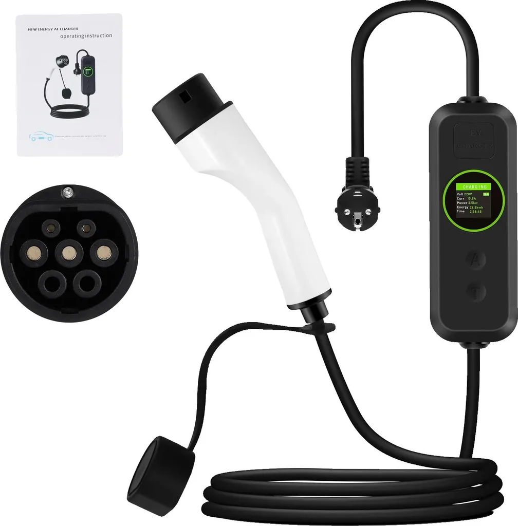 Évitez la Panne : Chargeur Portable 3,5 kW avec Intensité Modulable