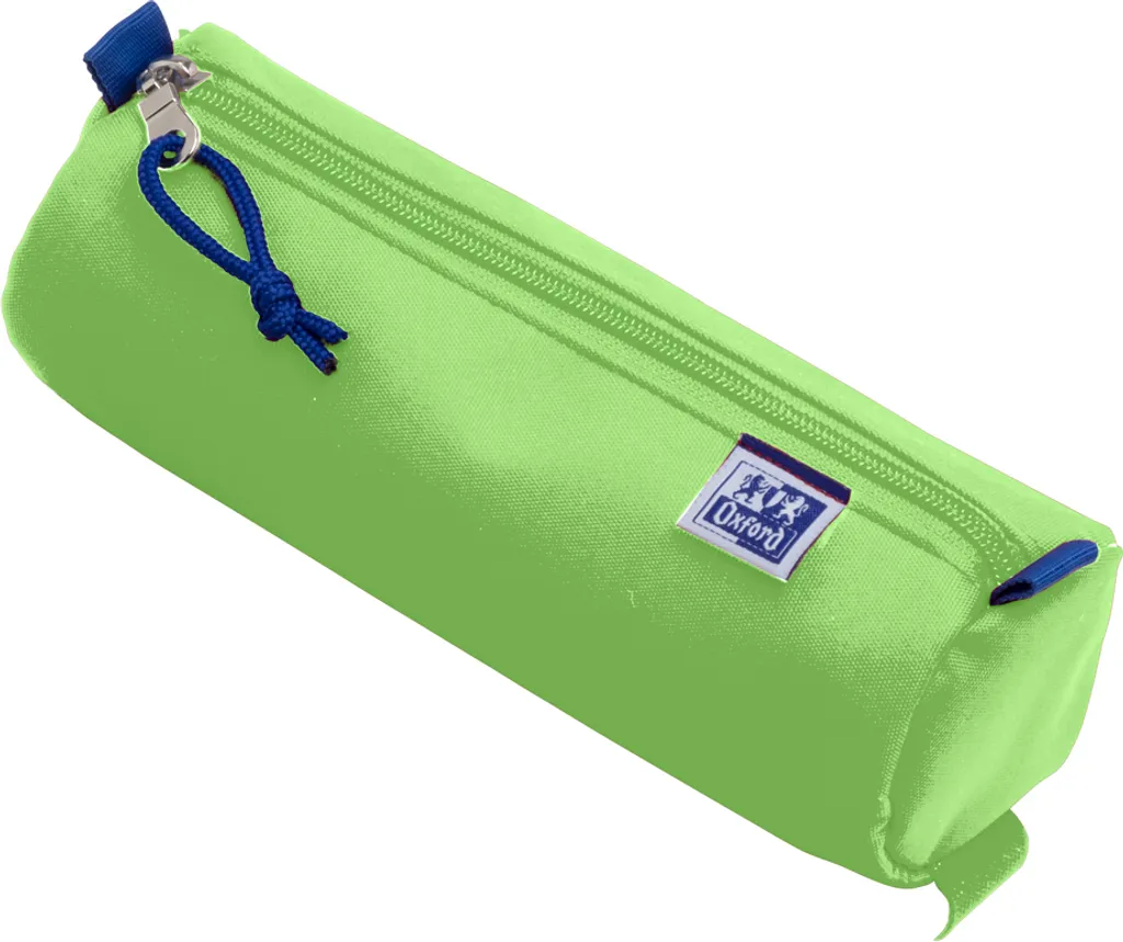 Trousse OXFORD 400169954 Vert Clair Schlampermäppchen 22 x 9 cm
