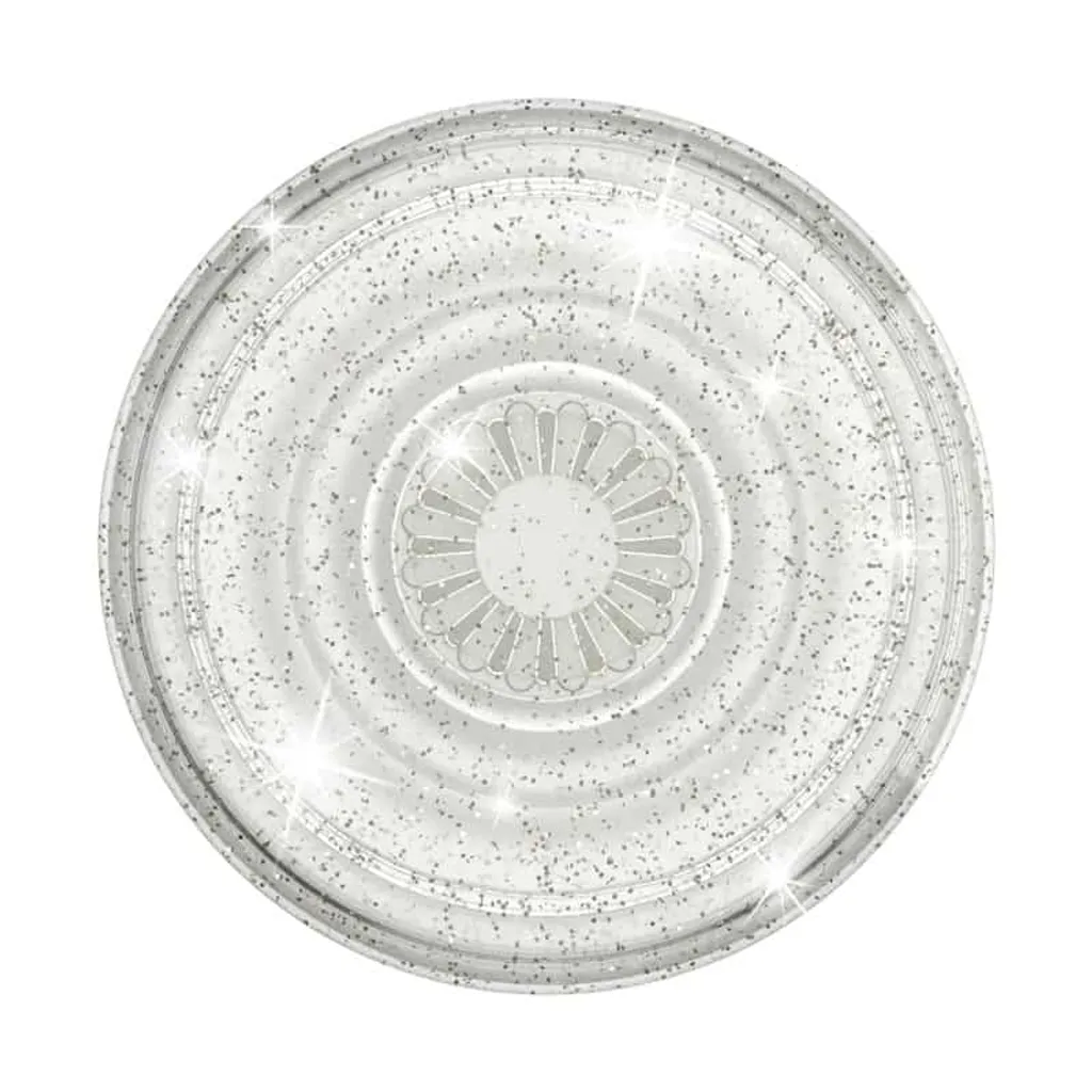 PopSockets PopGrip Clear Glitter Silver - Support de téléphone pailleté - 3