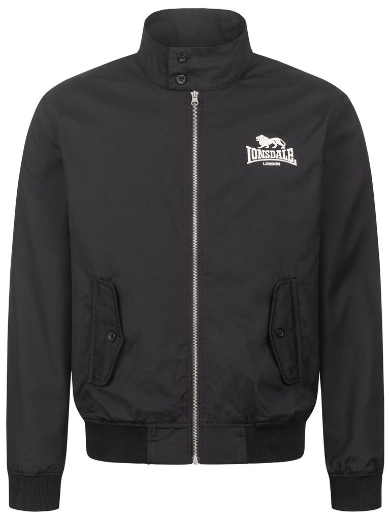 Lonsdale Herren Jacke Harrington, Farbe:black, Größe:XL Produktbild 
