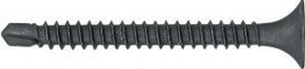 Selbstbohrende Phosphatschrauben zum Verschrauben von WS-Profilen 3,5x45 mm. Packung mit 500 Stück.