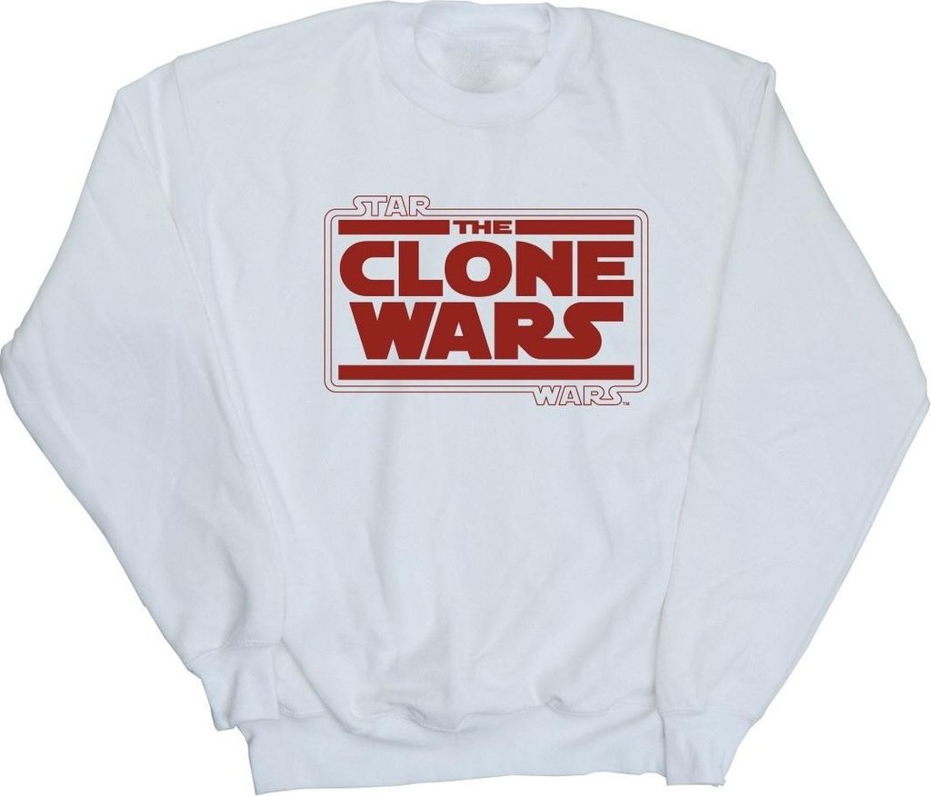 Star Wars - "Clone Wars" Sweatshirt für Herren BI44201 (3XL) (Weiß)