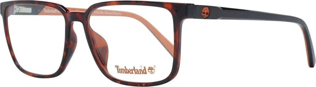 Montatura Occhiali Timberland TB1768-H 56052 Uomo | Design Marrone Tartarugato