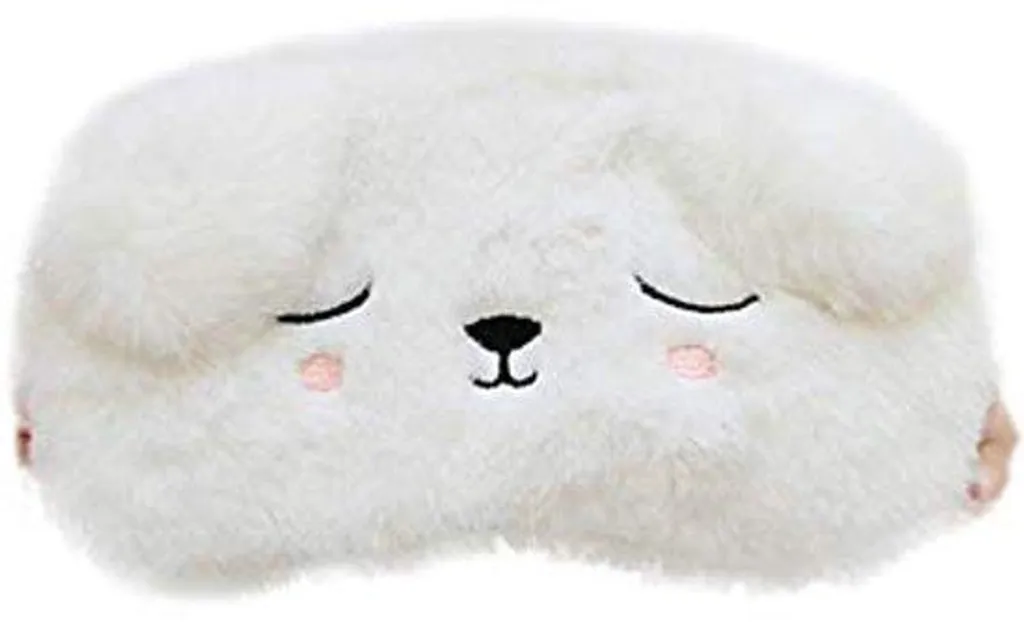 Masque de sommeil en tissu respirant avec sangle réglable pour filles
