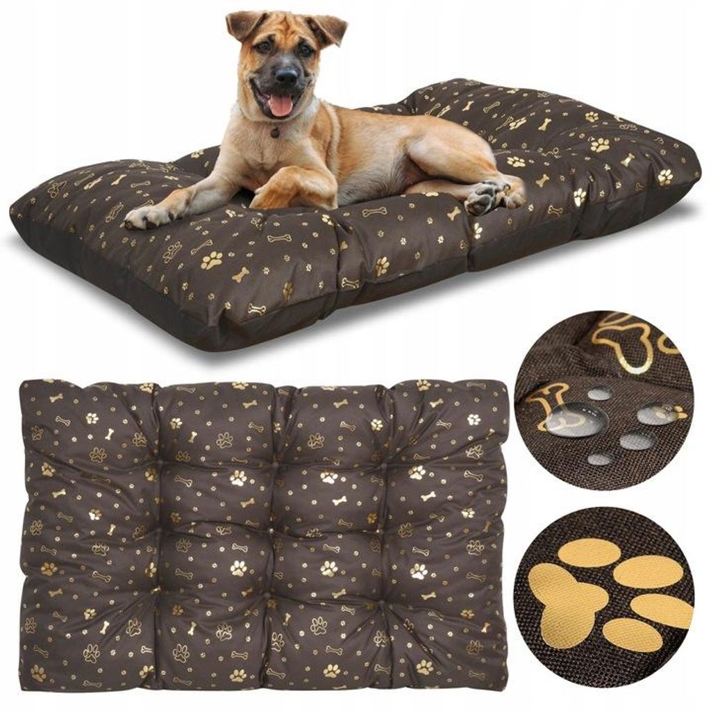 Cama para perro PRESTIGE, cojín de 140x100 cm, impermeable, Imagen del producto 
