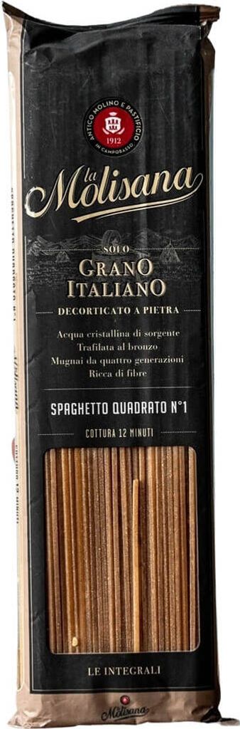 Makaron pełnoziarnisty Spaghetto Quadrato 500g - la Zdjęcie produktu 