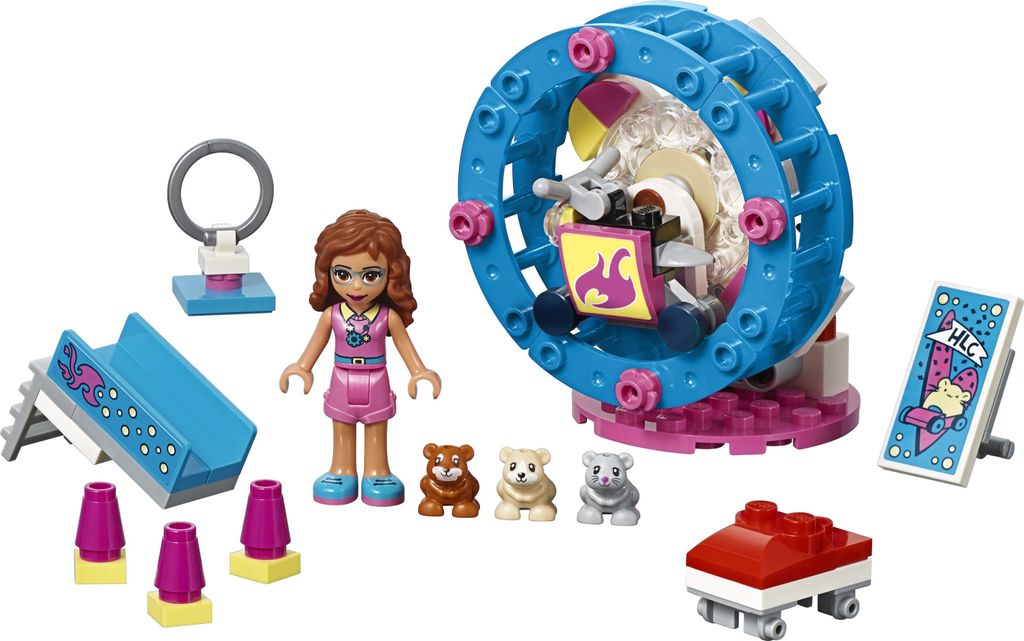 LEGO® Friends Plac zabaw dla chomików Olivii, 41383 Zdjęcie produktu 